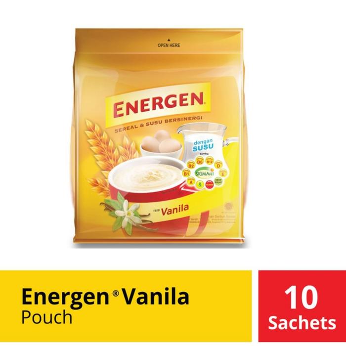 Gambar ENERGEN VANILA 30gr x 10 dari GLORY STARS undefined Tokopedia