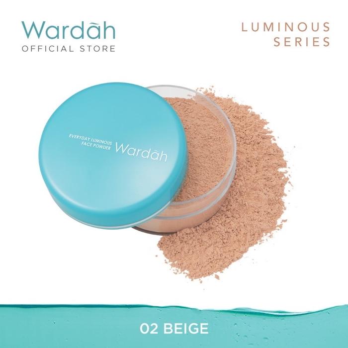 Gambar Wardah Luminous Face Powder Original - Bedak Tabur Wardah Loose Powder - Beige dari Sweet Pineapple @ undefined Tokopedia