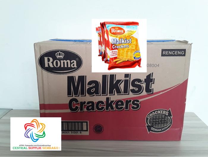 Gambar Roma Malkist Crackers Renceng [27gram /120pcs /1 karton ] dari Central Grosir Supplie undefined Tokopedia