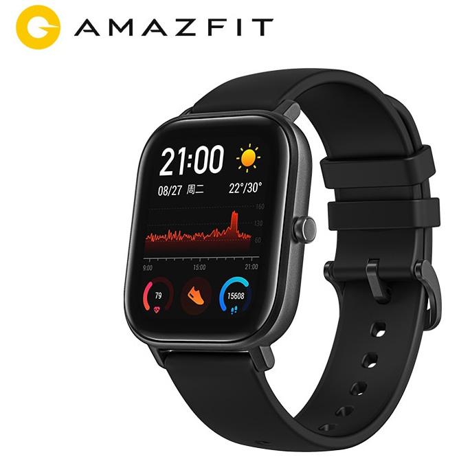 Jual Xiaomi Amazfit GTS Sport Smartwatch Bluetooth 5.0 - A1914 - Black -  Jakarta Utara - maximum price | Tokopedia