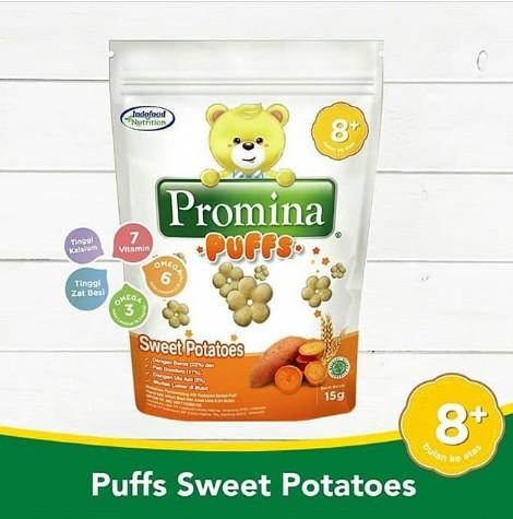 Gambar Promina Puff Cemilan Snack Anak Bayi 15gr untuk usia 8m+ - Blueberry dari Momma Babyshop undefined Tokopedia