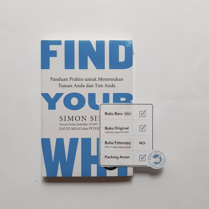 Jual Buku Find Your Why Simon Sinek Kab Bekasi Goodaidea Tokopedia