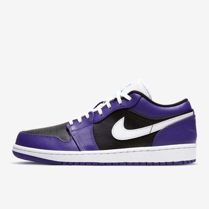 Sepatu Purple Black And White Jordan Jual Nike Air Jordan Low