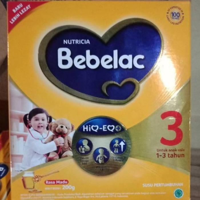 Gambar Nutricia Bebelac 3 usia 1-3 Tahun rasa madu 200gr - Honey dari SAKHA BABY SHOP_NEW undefined Tokopedia