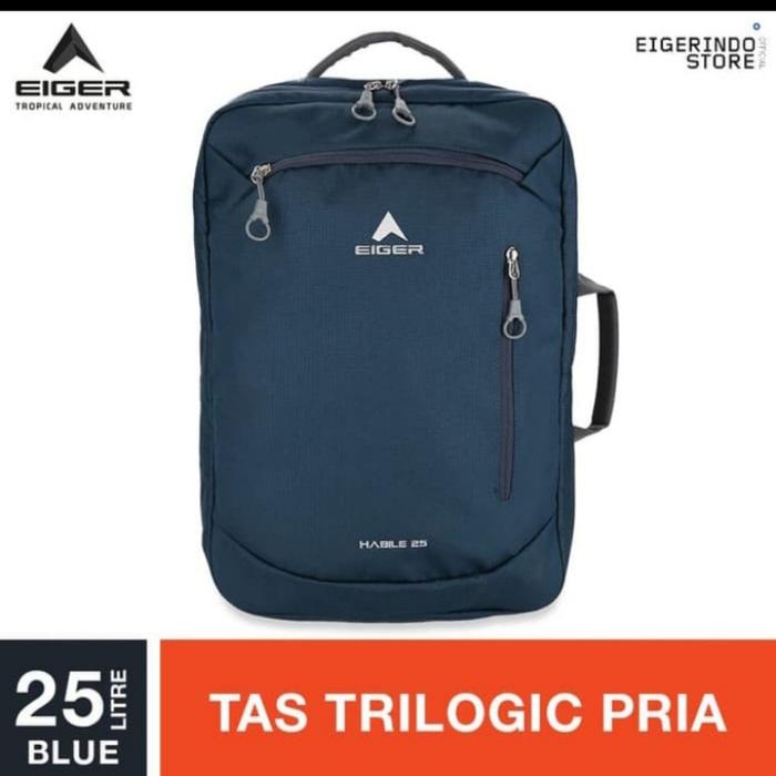 Jual Tas Ransel Eiger 3LG Habile 25 Laptop Backpack blue Kota