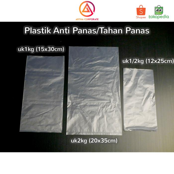 Gambar Plastik Anti Panas Tahan Panas 1/2 , 1 , 2 kilo kg 1/2kg 1kg 2kg - 2 kg dari Artha Corporate undefined Tokopedia