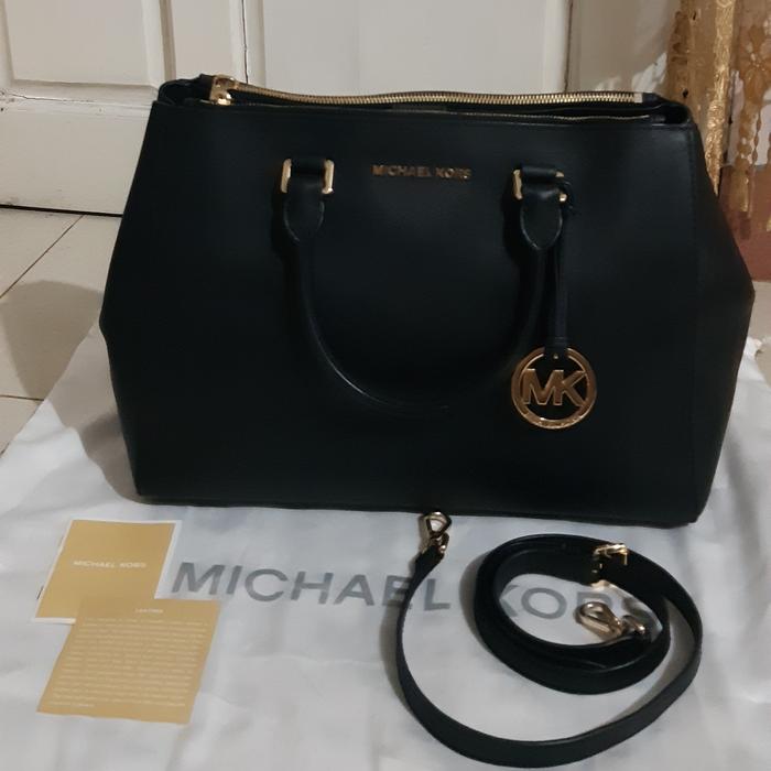 Gambar SALE MK Michael Kors Sutton Authentic Preloved Bekas Second dari fiefielover undefined Tokopedia