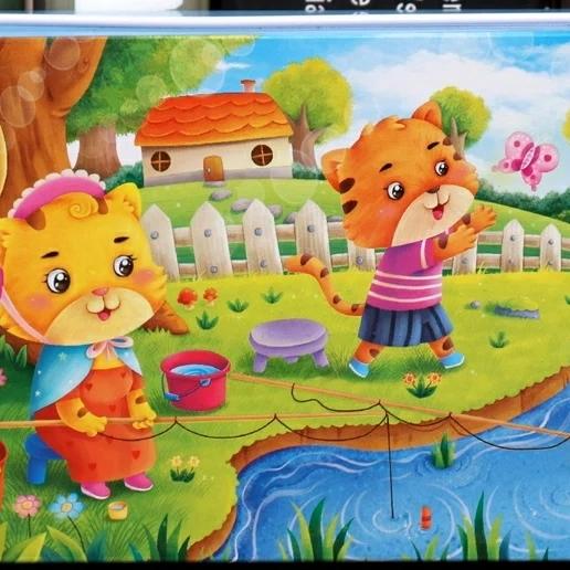 Gambar Puzzle in Tin Box 60 Pieces - Puzzle Anak Mainan Edukasi - Fishing dari Little Tickles undefined Tokopedia