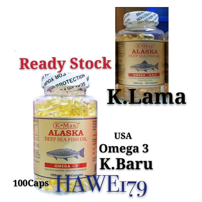 Jual ALASKA K-MAX DEEP SEA FISH OIL - KMAX MINYAK IKAN OMEGA 3 1000MG -  Jakarta Barat - HAWE179 | Tokopedia