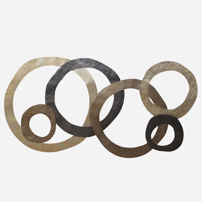Gambar Maru Circular Art Wall Decor Hiasan Dinding Tembok Iron Sheet dari NAGAREY undefined Tokopedia