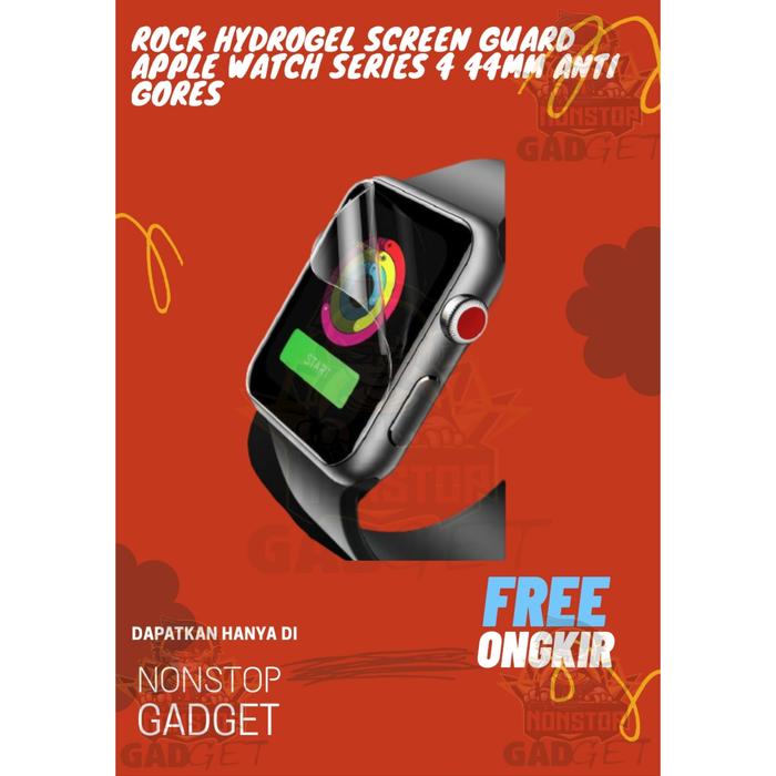 Jual Rock Hydrogel screen guard apple watch series 44mm anti