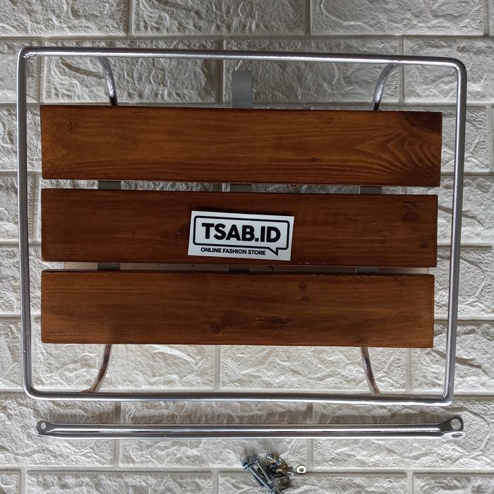 Gambar keranjang sepeda / Front Rack - Silver, All Size dari Bintang Tsabit Store undefined Tokopedia