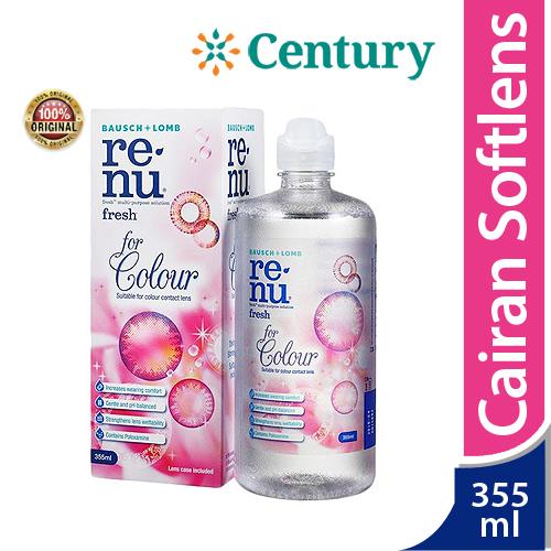 Gambar Bausch & Lomb Renu Fresh For Colour 355 ml / Pembersih Softlen dari Apotik Century undefined Tokopedia