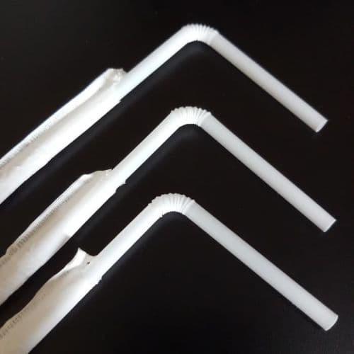 Gambar Sedotan Higienis Hitam/Putih 500pcs - Putih dari Tokovita1981 undefined Tokopedia