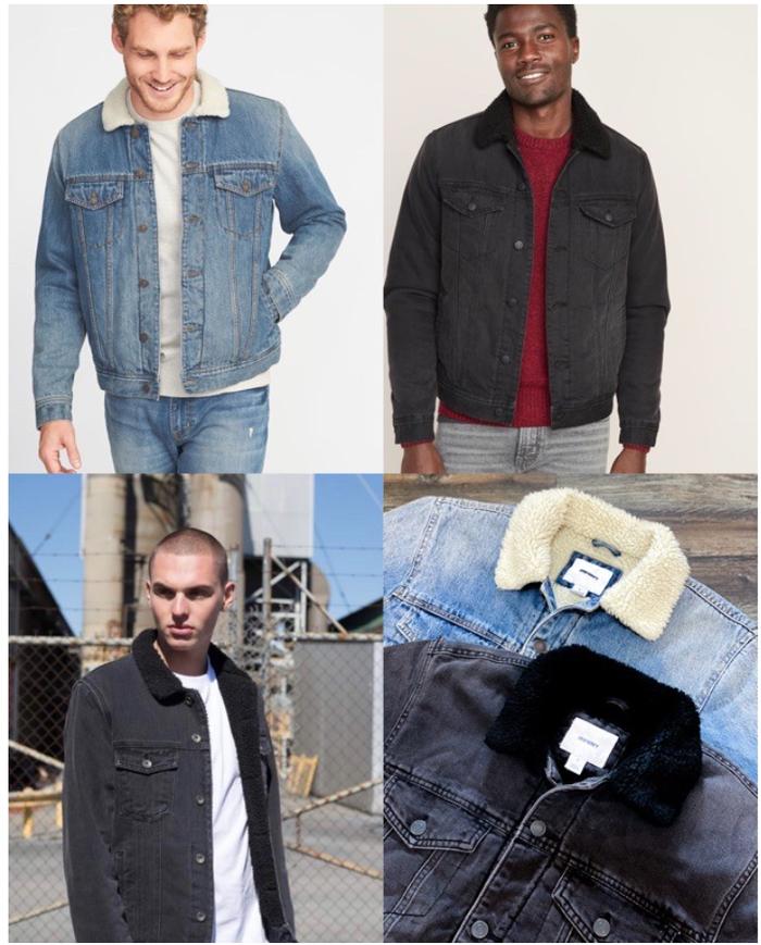 HOT Sherpa Old Navy Jacket Jual Old Navy Sherpa-Lined Denim