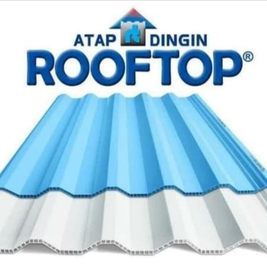 Gambar ATAP ROOFTOP Atap uPvc rooftop PANJANG 2,5 METER - PUTIH DOFF dari Online electric undefined Tokopedia