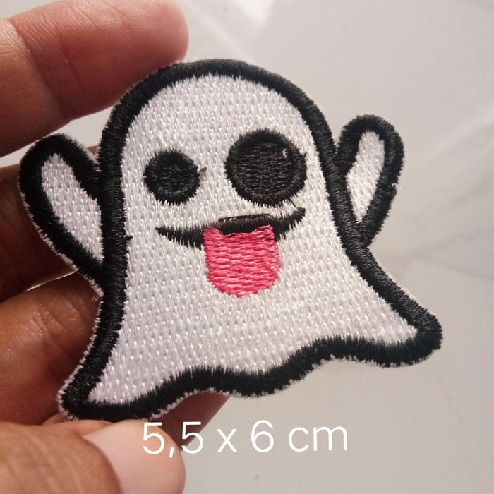 Gambar patch bordir snap chat aksesoris baju dari teraz_NEW undefined Tokopedia