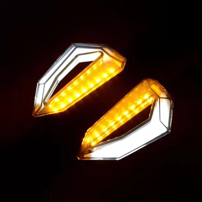 Gambar LAMPU SEN LED MOGE MV AGUSTA MERK ICC I Lampu Sen Led 2 Warna SKU-2500 - PUTIH KUNING dari bullaes aes undefined Tokopedia