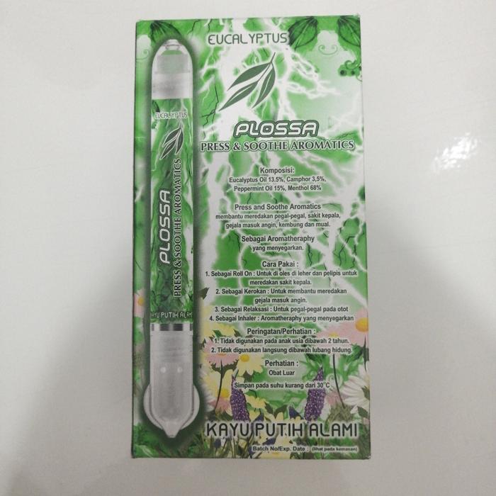 Gambar PLOSSA MINYAK ANGIN AROMATERAPI 4 IN 1 (KEROK, PIJAT, ROLL ON, INHALER - Hijau dari healthcare harmoni undefined Tokopedia