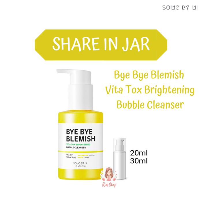Gambar SHARE SOME BY MI Bye Bye Blemish Vita Tox Bubble Cleanser - 20ML dari KIM SHOP_NEW undefined Tokopedia