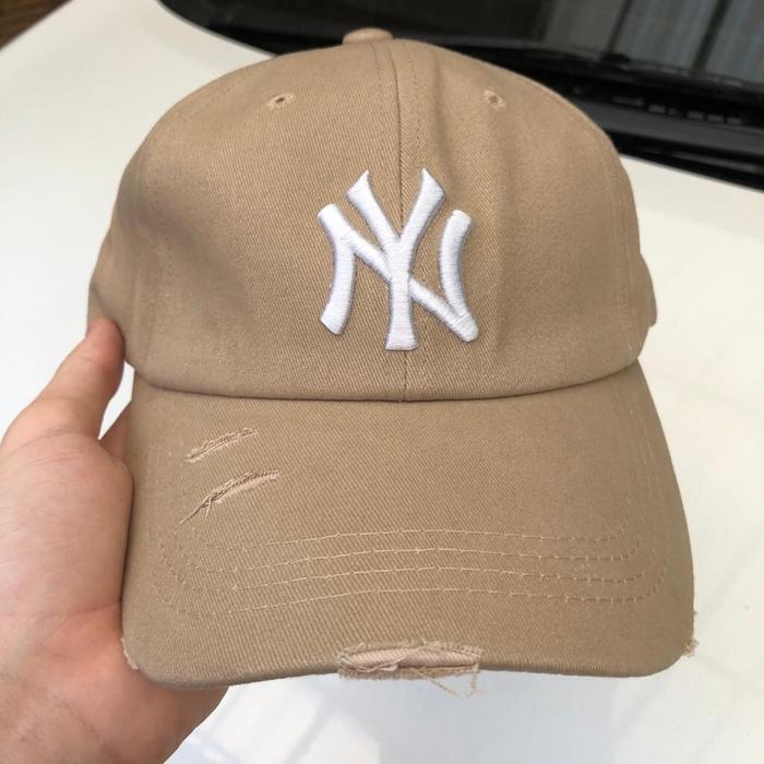 Jual Topi MLB New York Yankees Brown 