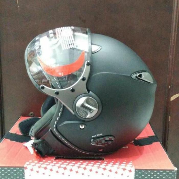 Gambar helm Kyt Elsico solid - black dof dari Andy Helmet Surabaya undefined Tokopedia