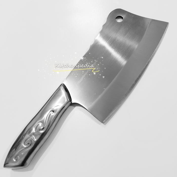 Gambar Golok Tulang Pisau Daging Cincang Dapur Stainless Steel Full dari Kitchenpedia New undefined Tokopedia