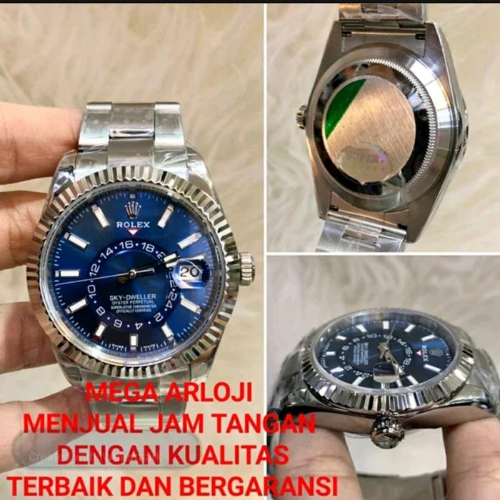 Jual JAM TANGAN COWOK ROLEX SKY DWELLER 