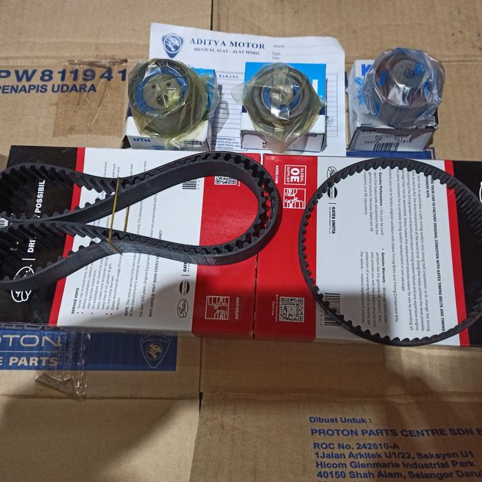 Gambar timing belt set kuda grandia 2000cc MPI ORI GATES JAPAN dari ADITYA MOTOR ONLINE SHOP undefined Tokopedia