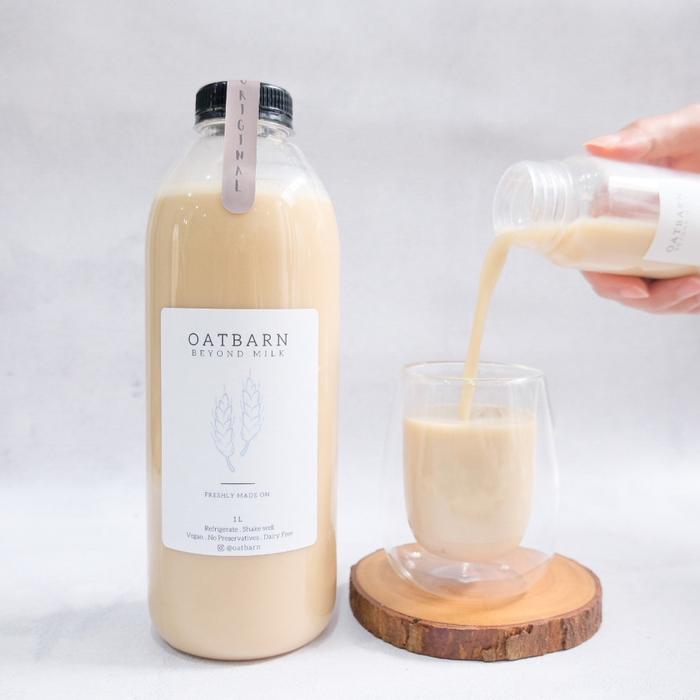 Gambar OatBarn Oat Milk 1 Liter | Susu Oat Barn Vegan Homemade - Original dari Oatbarn undefined Tokopedia