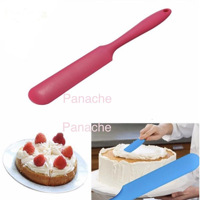 Gambar PANACHE Long Handle Cake Spatula Dough Scraper Spatula Baking Tool Kue - BLUE dari Panache39 undefined Tokopedia