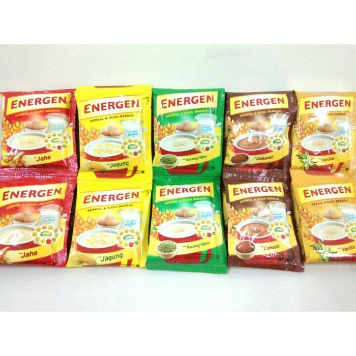 Gambar Energen saset 5 varian 1 rcg / 10 pcs dari Yudioppo undefined Tokopedia