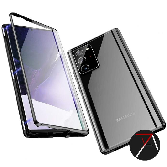 Gambar Samsung Galaxy Note 20 Note20 Magnetic Case Metal Glass Back Cover - Hitam, Samsung Note 20 dari 17 Agustus Case undefined Tokopedia