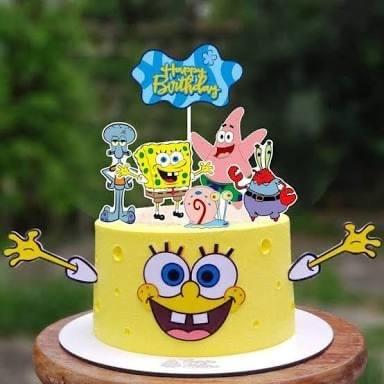 Jual Spongebob Tangan Topper Cake Birthday Hiasan Kue Ultah Jakarta Barat Topper Baking Tokopedia Jual Spongebob Tangan Topper Cake Birthday Hiasan Kue Ultah Jakarta Barat Topper Baking Tokopedia