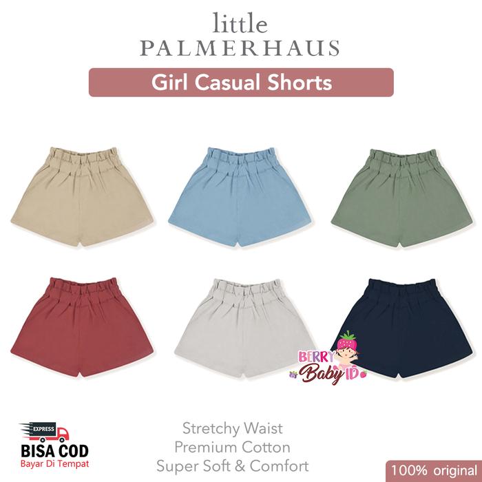 Gambar Little Palmerhaus Girls Casual Shorts Celana Pendek Anak Perempuan - Grey, 4 Tahun dari Berry Baby Kota Bandung Tokopedia