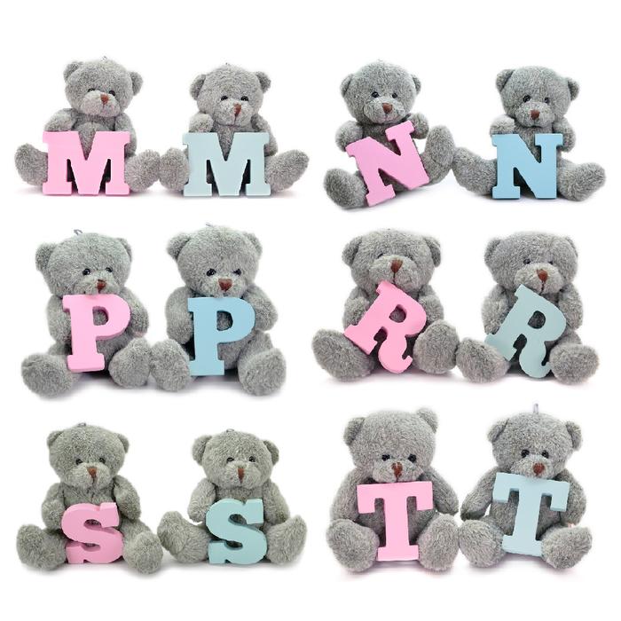 Jual Scoop Boneka Huruf / Initial Letter Bear (1pc) M sd T 60160101 - Huruf  M, Biru Muda - Kota Administrasi Jakarta Utara - Scoop Ideas | Tokopedia