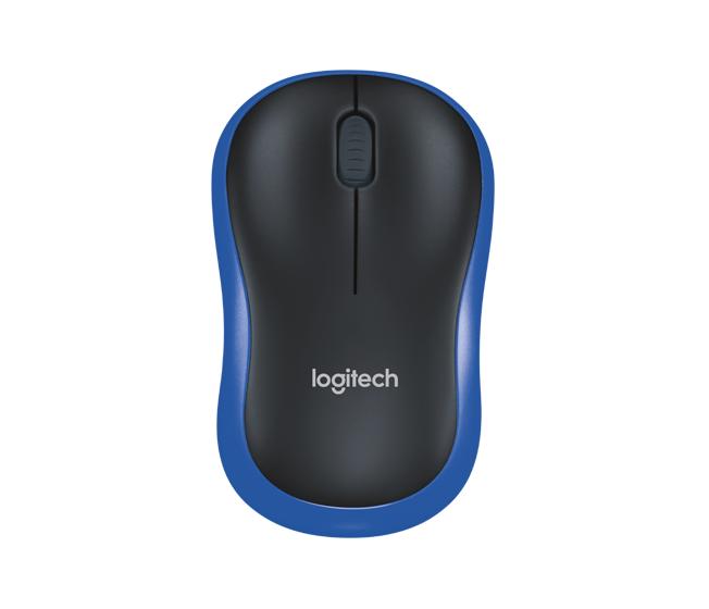 Gambar Logitech Wireless Mouse M185 - Biru dari JnJ Online undefined Tokopedia