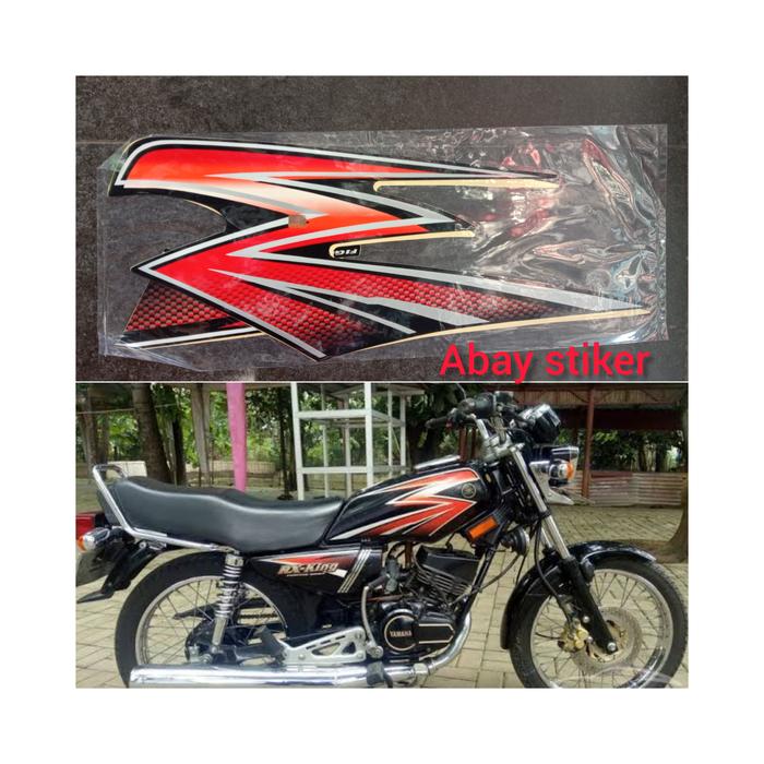 Jual Striping Stiker Tangki List Body Yamaha Rx King 03 Warna Merah Jakarta Barat Abay Stiker Jakarta Tokopedia