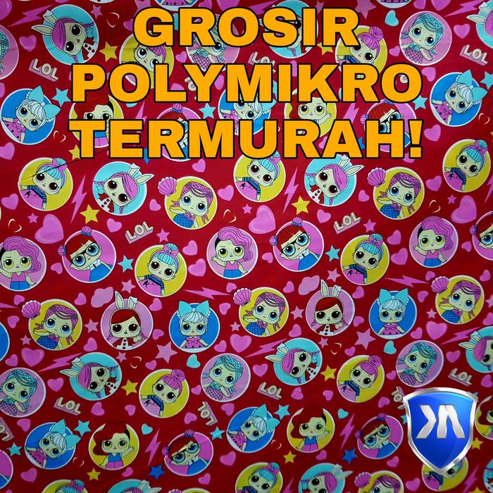 Gambar KAIN POLYMIKRO POLYMICRO. HARGA PERMETER. TERMURAH! - LOL dari K.A shops undefined Tokopedia