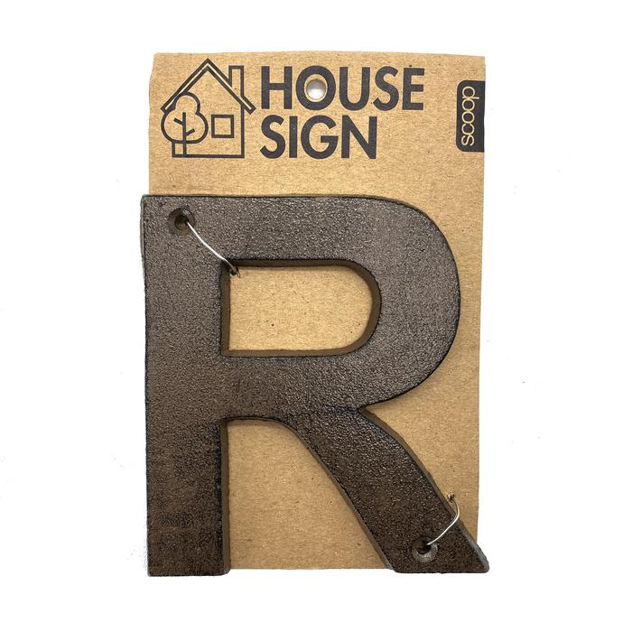 Gambar Scoop Nomor Rumah / House Sign A sd T 56021300 - Huruf R dari Scoop Ideas undefined Tokopedia