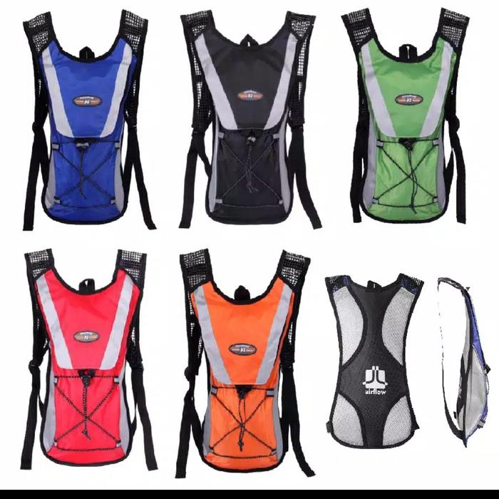 Gambar ELFS tas sepeda hydropack water resistant/tas joging /tas olahraga - Biru dari Idstoremarket undefined Tokopedia