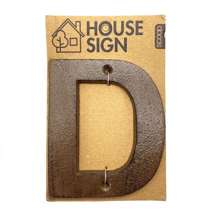 Gambar Scoop Nomor Rumah / House Sign A sd T 56021300 - Huruf D dari Scoop Ideas undefined Tokopedia