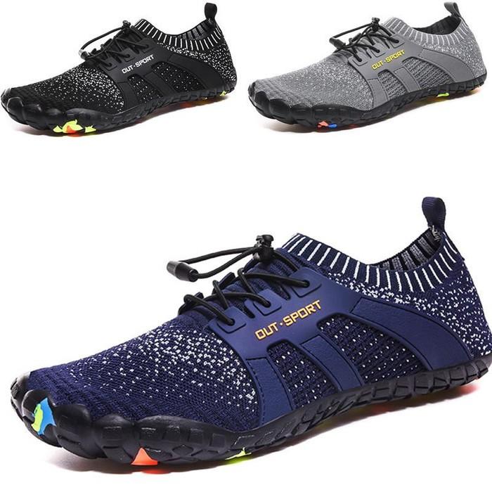 Gambar Sepatu Mancing Pantai Anti Slip Unisex - S113 NAVY, 44 dari Gudangsports undefined Tokopedia
