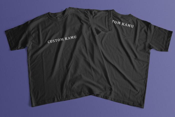 Gambar Kaos Custom - Cotton Combed 30s dari Gudang Store.id undefined Tokopedia