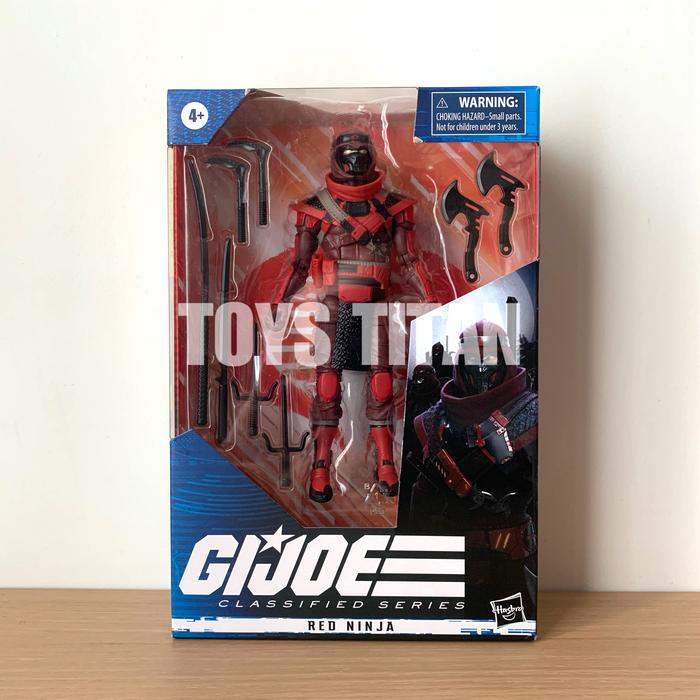 GI Joe Classified Series Red Ninja di Toys Titan Tokopedia