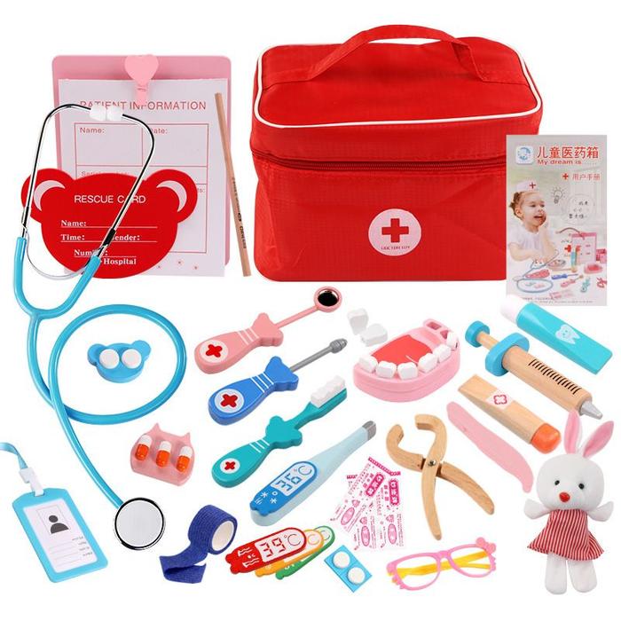 Gambar TweedyToys - Mainan Dokter Gigi / Mainan Dokter Anak / Tas Dokter Anak - Dokter Gigi dari TweedyToys undefined Tokopedia