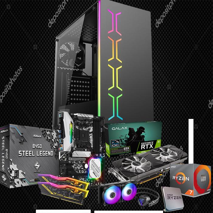Ryzen 7 3700X RTX 2060 坐 ゲーミングPC