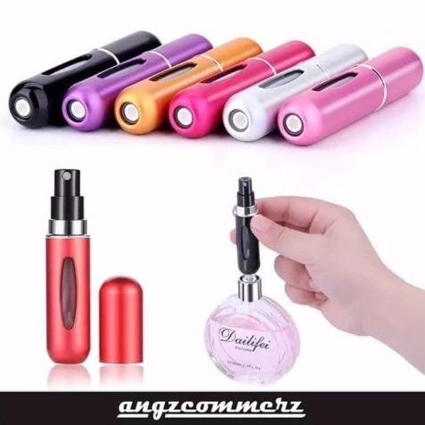 Gambar ANGZCOMMERZ BOTOL PARFUM MINI BOTOL SPRAY BOTOL PARFUM REFILL TRAVEL - MATTE GOLD dari ANGZCOMMERZ.SURABAYA undefined Tokopedia
