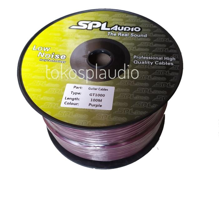 Gambar SPL Audio CABLE GUITAR GT-1000 100 METER - Ungu dari SPL Audio undefined Tokopedia