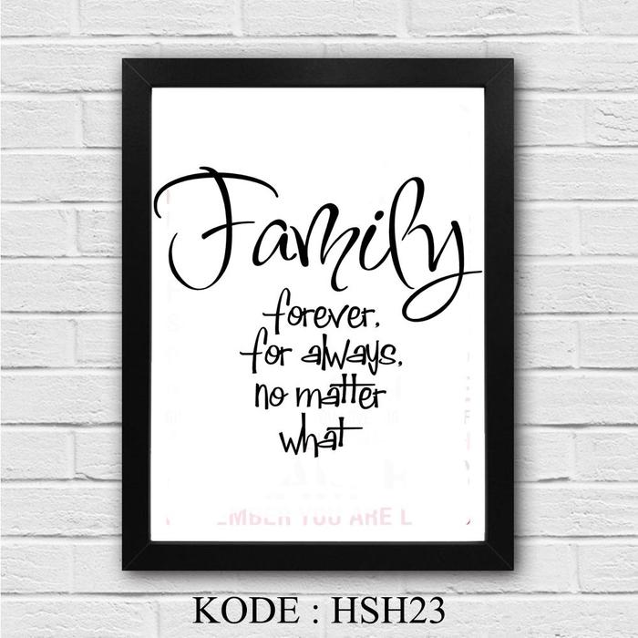 Gambar hiasan kamar Bingkai hiasan dinding HOME SWEET Home1 wall decor A4 2 - HSH23, FRAME HITAM-A4 dari Supplier NatGeo undefined Tokopedia